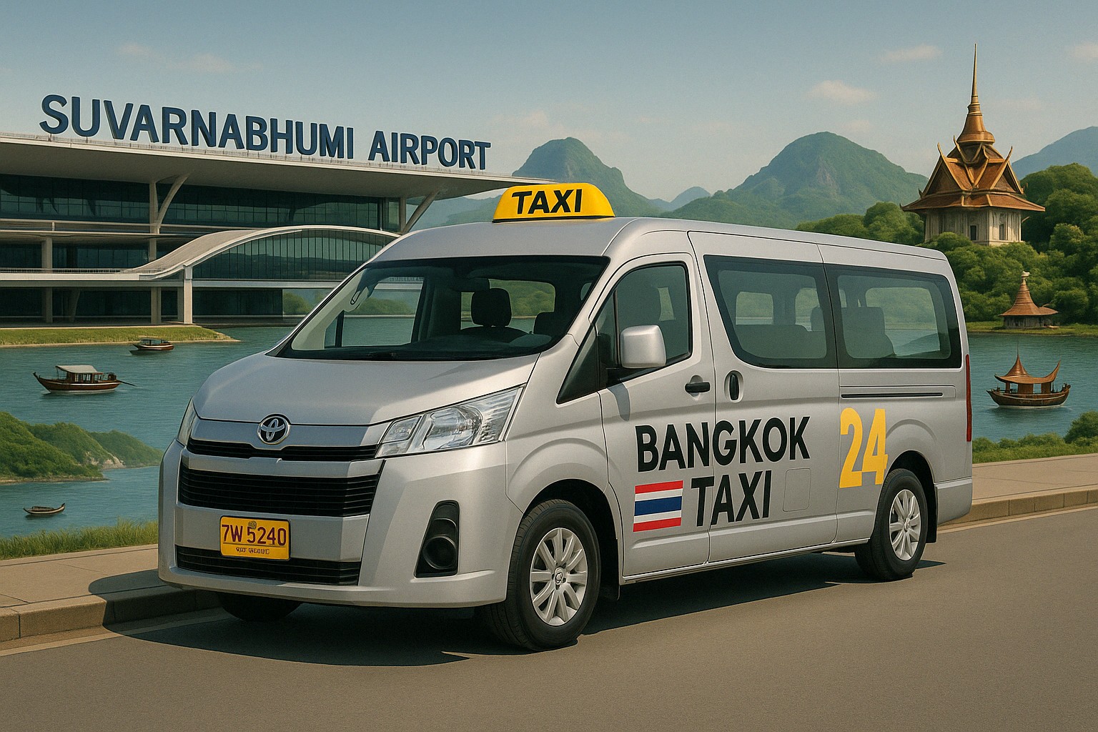 Комфортный трансфер по Таиланду с Bangkok Taxi 24 — удобство и надёжность